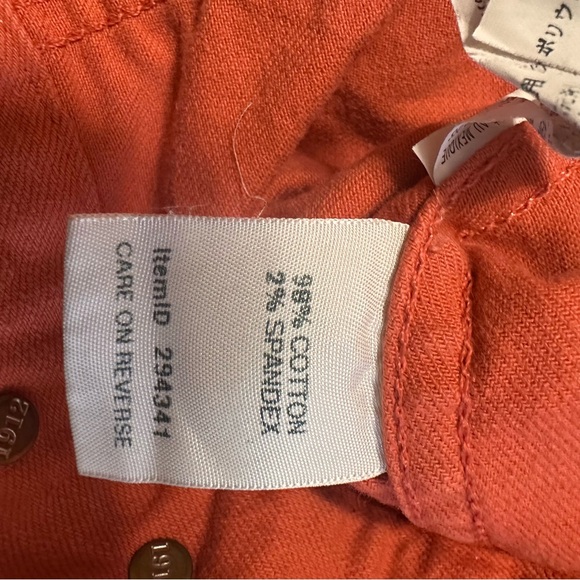 LL Bean Women's Coral Denim Jean Jacket Size Large Petite LP - Picture 6 of 7